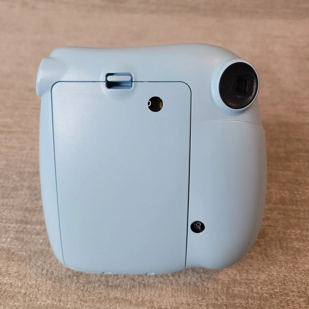 Fuji Instax Mini 7 Plus Light Blue Camera Great Working Condition - Tested